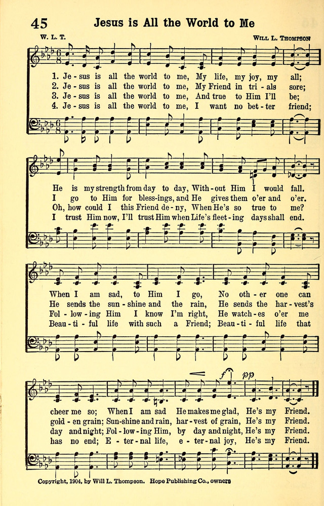 Spiritual Life Songs: of the Radio Church page 34