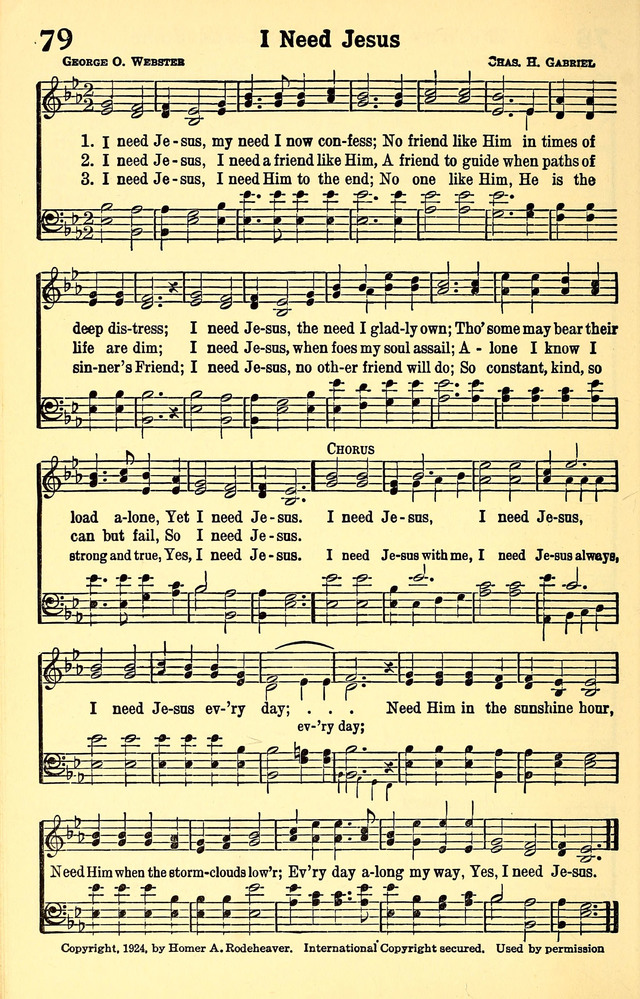 Spiritual Life Songs: of the Radio Church page 66