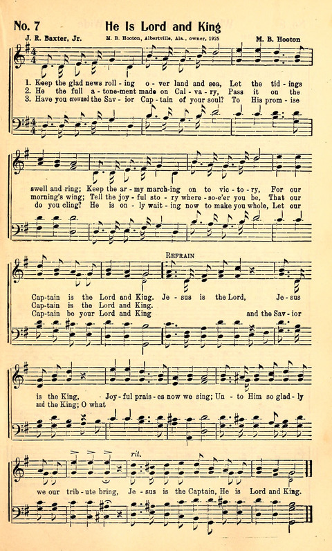 The Song-Land Way: a Collection of Choice Gospel Songs for Sunday Schools, Young People