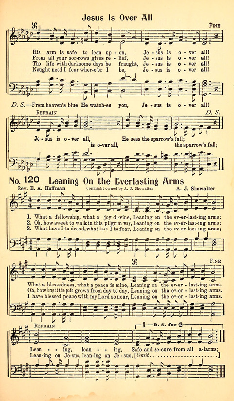 The Song-Land Way: a Collection of Choice Gospel Songs for Sunday Schools, Young People