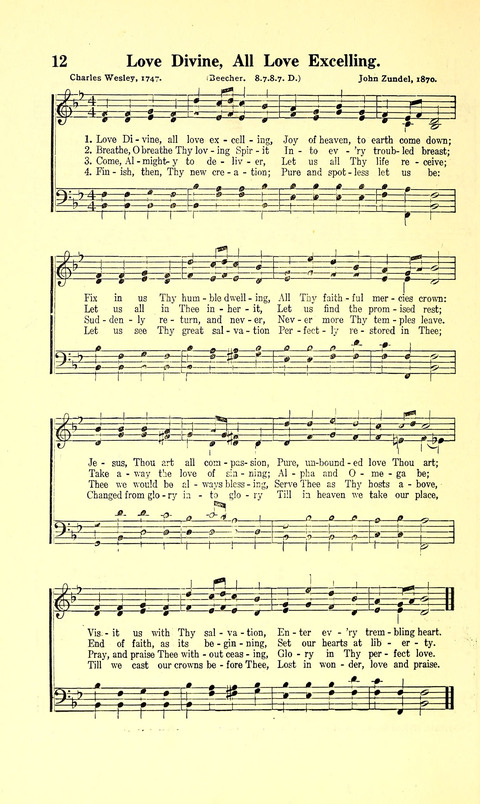 The Sheet Music of Heaven (Spiritual Song): The Mighty Triumphs of Sacred Song page 12