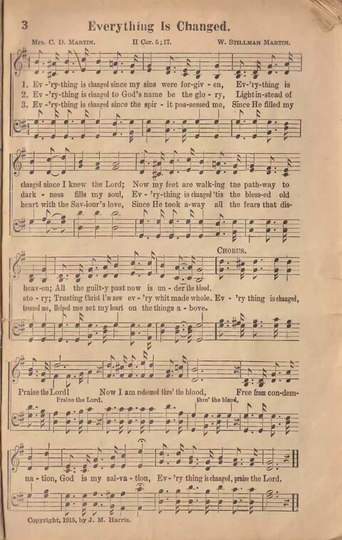Songs of Mounting Up No. 2 page 3