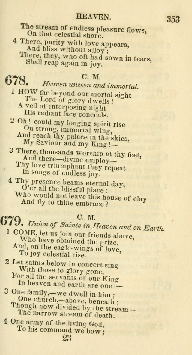 Social Psalmist: or hymns, selected for the private use and social meetings of evangelical Christians page 369