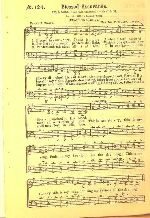 Song Praise: for Sunday school, revival and young people
