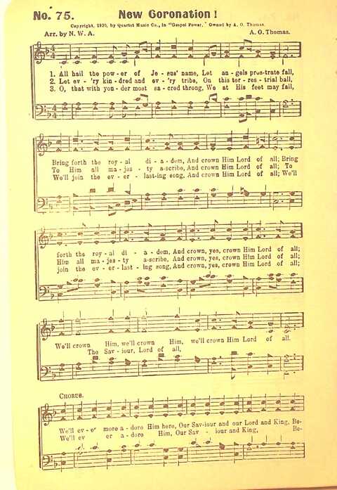 Song Praise: for Sunday school, revival and young people