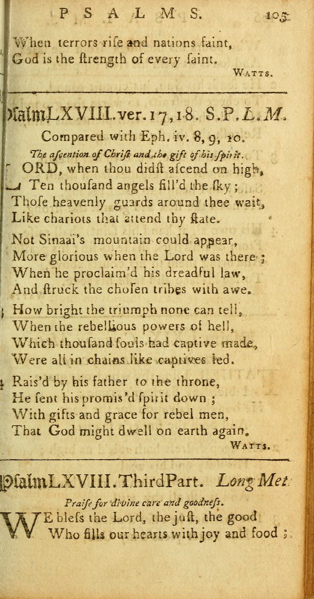 Sacred Poetry: consisting of psalms and hymns, adapted to Christian devotion, in public and private, selected from the best authors, with variations and additions page 107