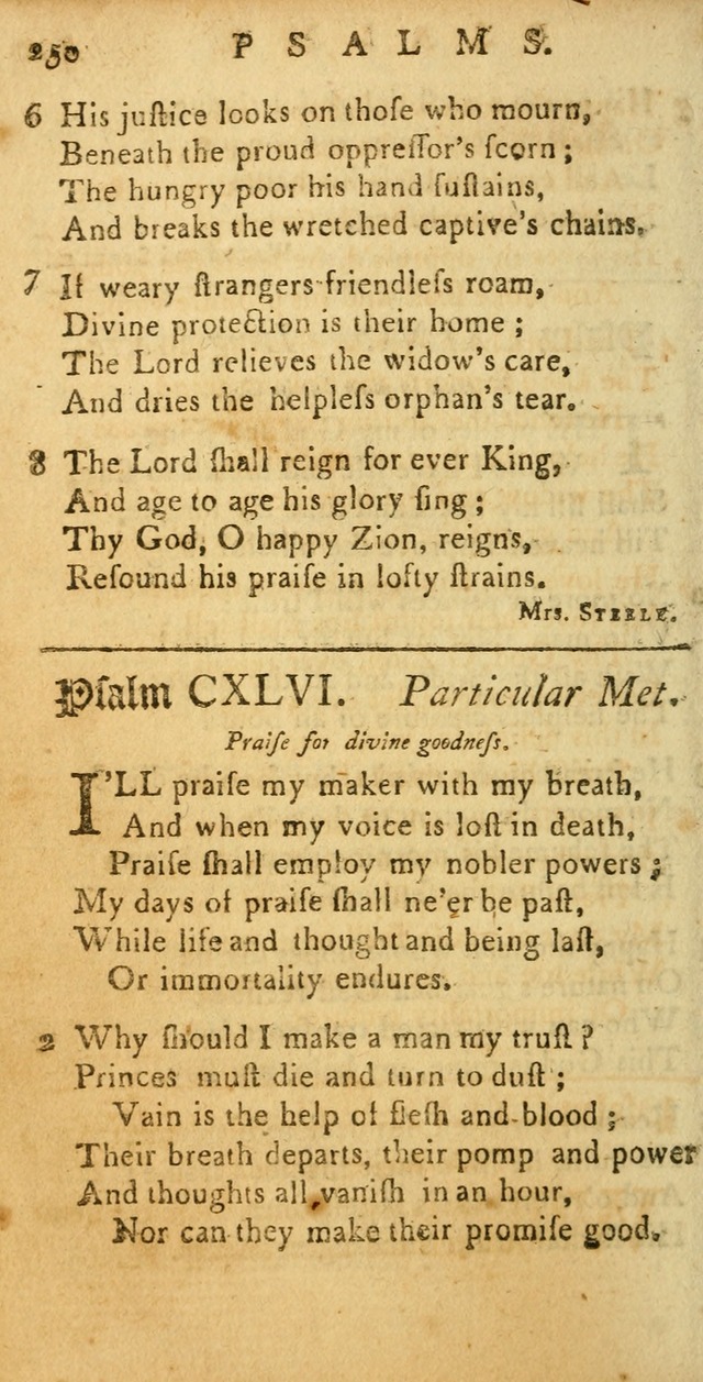 Sacred Poetry: consisting of psalms and hymns, adapted to Christian devotion, in public and private, selected from the best authors, with variations and additions page 254