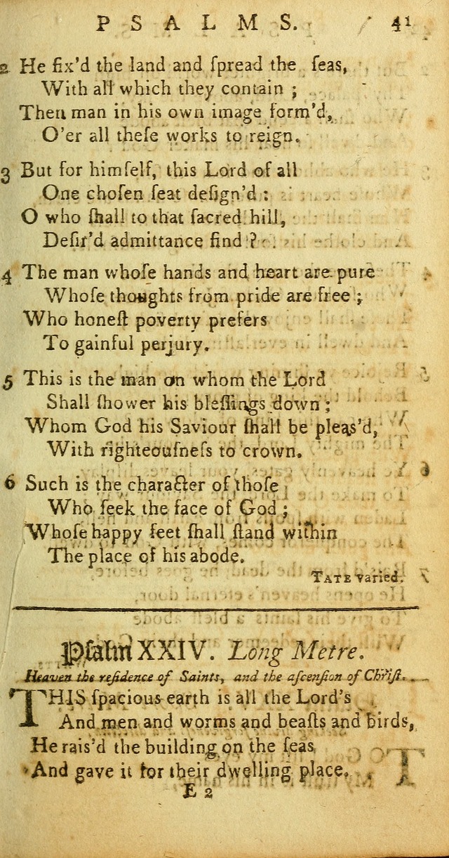 Sacred Poetry: consisting of psalms and hymns, adapted to Christian devotion, in public and private, selected from the best authors, with variations and additions page 41