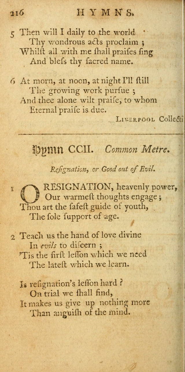 Sacred Poetry: consisting of psalms and hymns, adapted to Christian devotion, in public and private, selected from the best authors, with variations and additions page 496