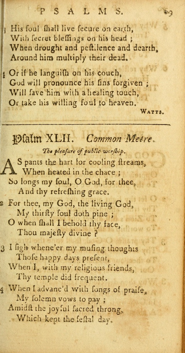 Sacred Poetry: consisting of psalms and hymns, adapted to Christian devotion, in public and private, selected from the best authors, with variations and additions page 71