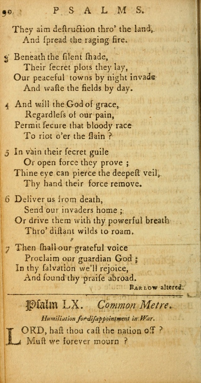 Sacred Poetry: consisting of psalms and hymns, adapted to Christian devotion, in public and private, selected from the best authors, with variations and additions page 92