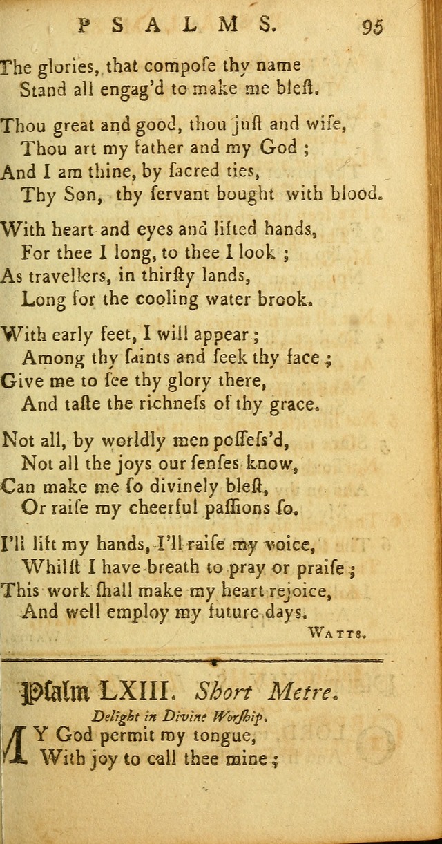 Sacred Poetry: consisting of psalms and hymns, adapted to Christian devotion, in public and private, selected from the best authors, with variations and additions page 97