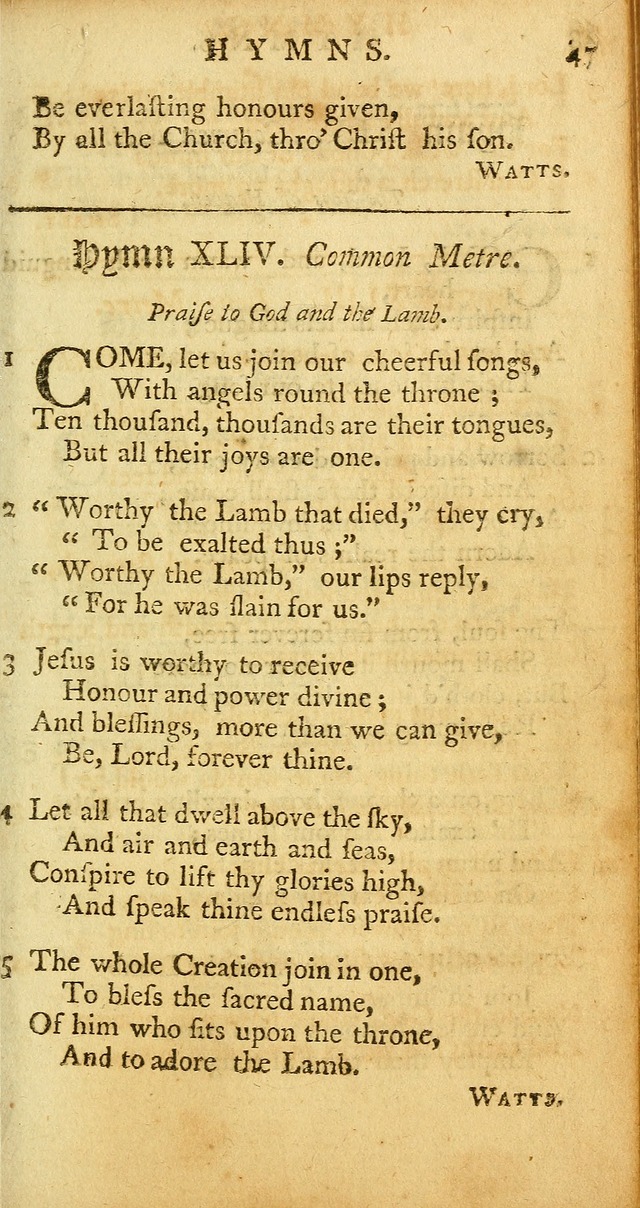 Sacred Poetry: Consisting of Psalms and Hymns, Adapted to Christian        Devotion, in Public and Private. 2nd ed. page 327