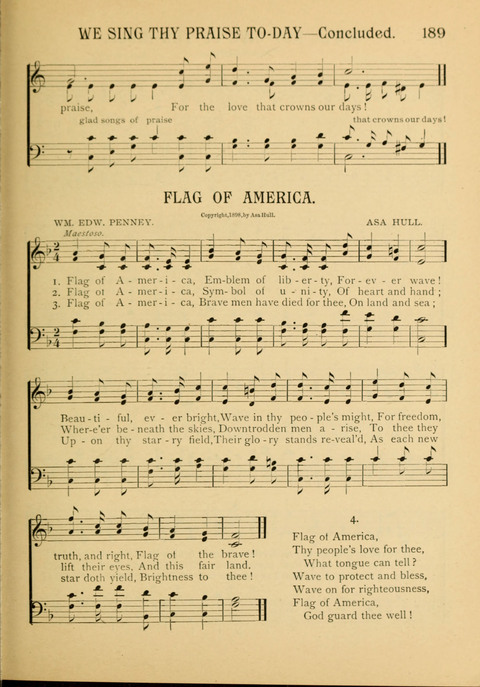 Songs of Praise and Delight: for sunday schools and young people