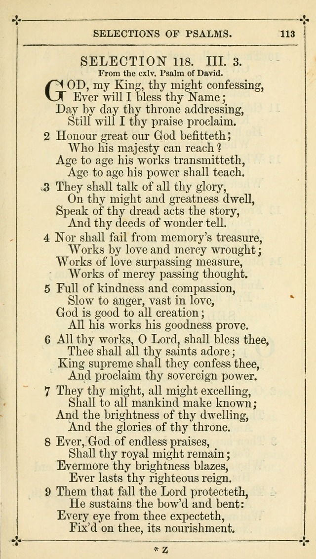 Selections from the Psalms of David in Metre: with hymns suited to the feasts and fasts of the church, and other occasions of public worship page 115