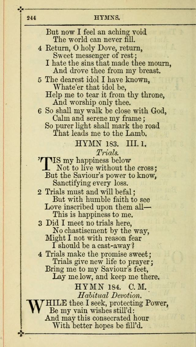 Selections from the Psalms of David in Metre: with hymns suited to the feasts and fasts of the church, and other occasions of public worship page 246