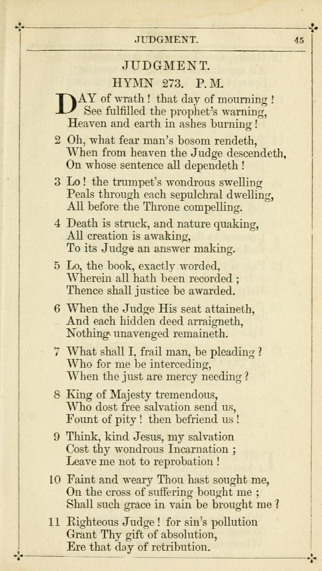 Selections from the Psalms of David in Metre: with hymns suited to the feasts and fasts of the church, and other occasions of public worship page 319