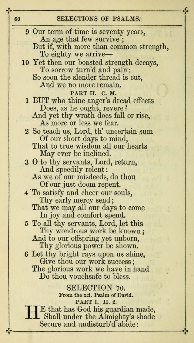 Selections from the Psalms of David in Metre: with hymns suited to the feasts and fasts of the church, and other occasions of public worship page 62