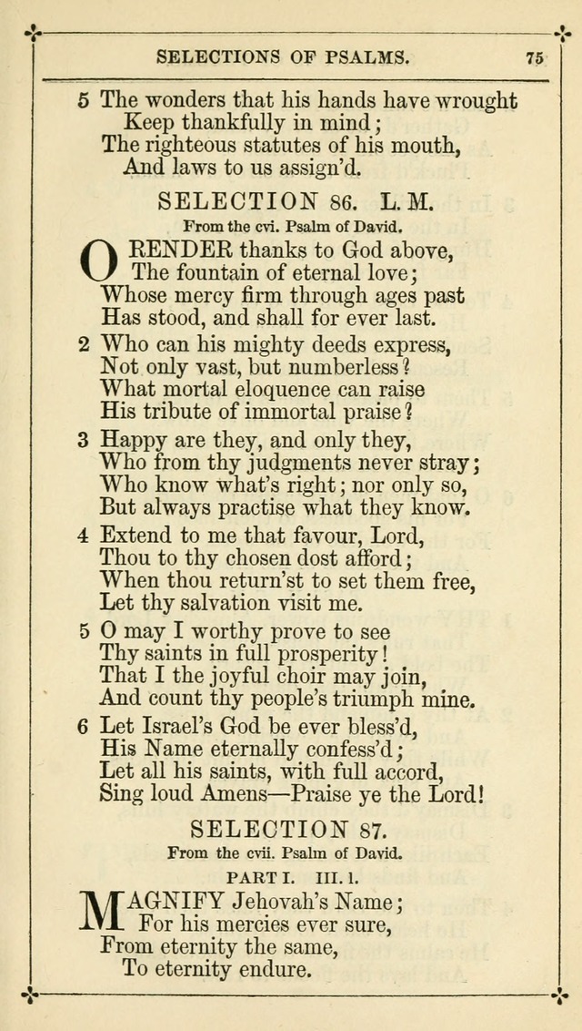 Selections from the Psalms of David in Metre: with hymns suited to the feasts and fasts of the church, and other occasions of public worship page 77