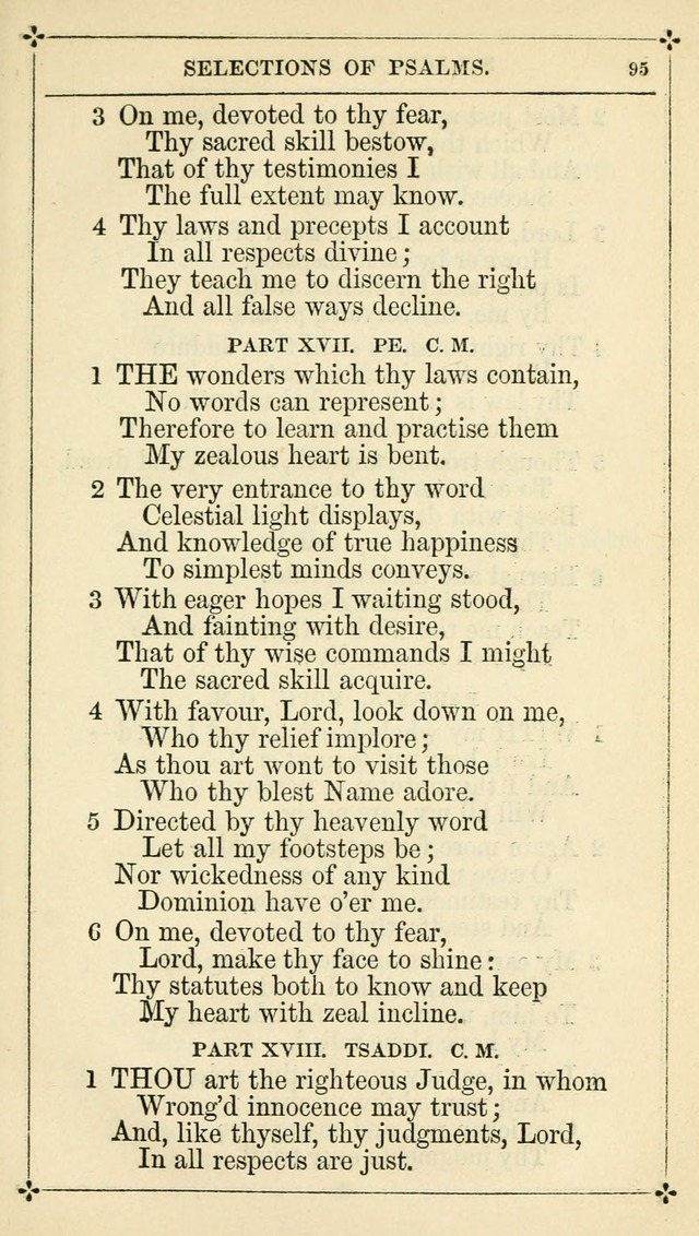 Selections from the Psalms of David in Metre: with hymns suited to the feasts and fasts of the church, and other occasions of public worship page 97