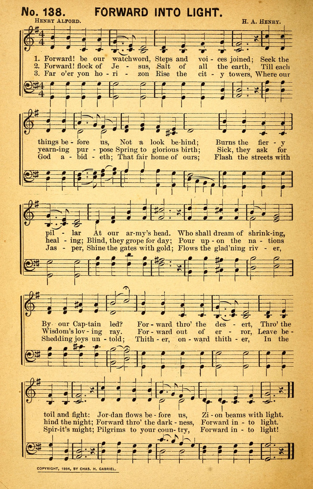 Songs of the Pentecost for the Forward Gospel Movement page 136