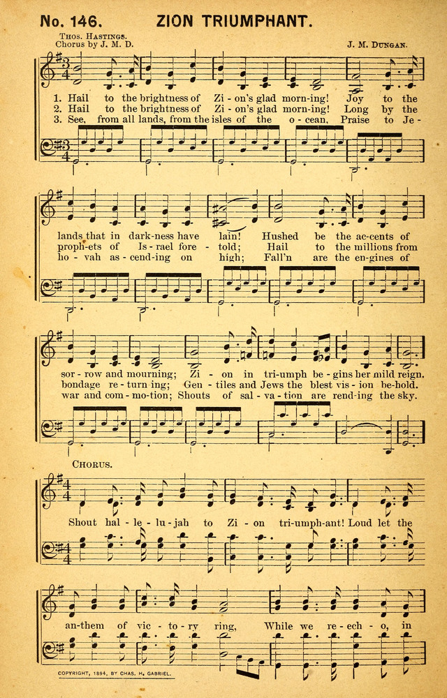 Songs of the Pentecost for the Forward Gospel Movement page 144