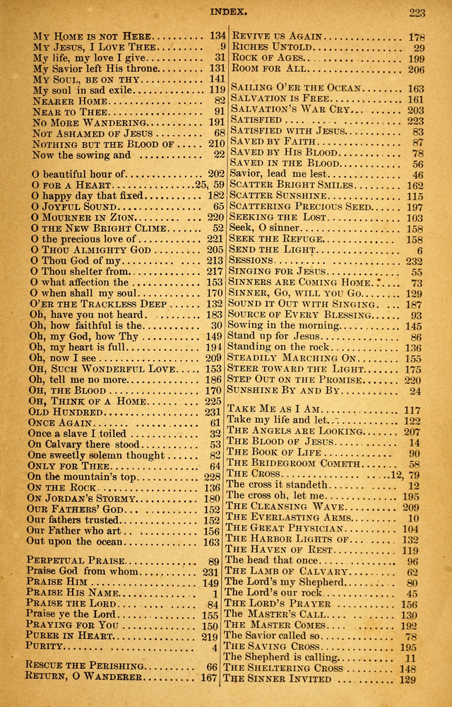 Songs of the Pentecost for the Forward Gospel Movement page 221