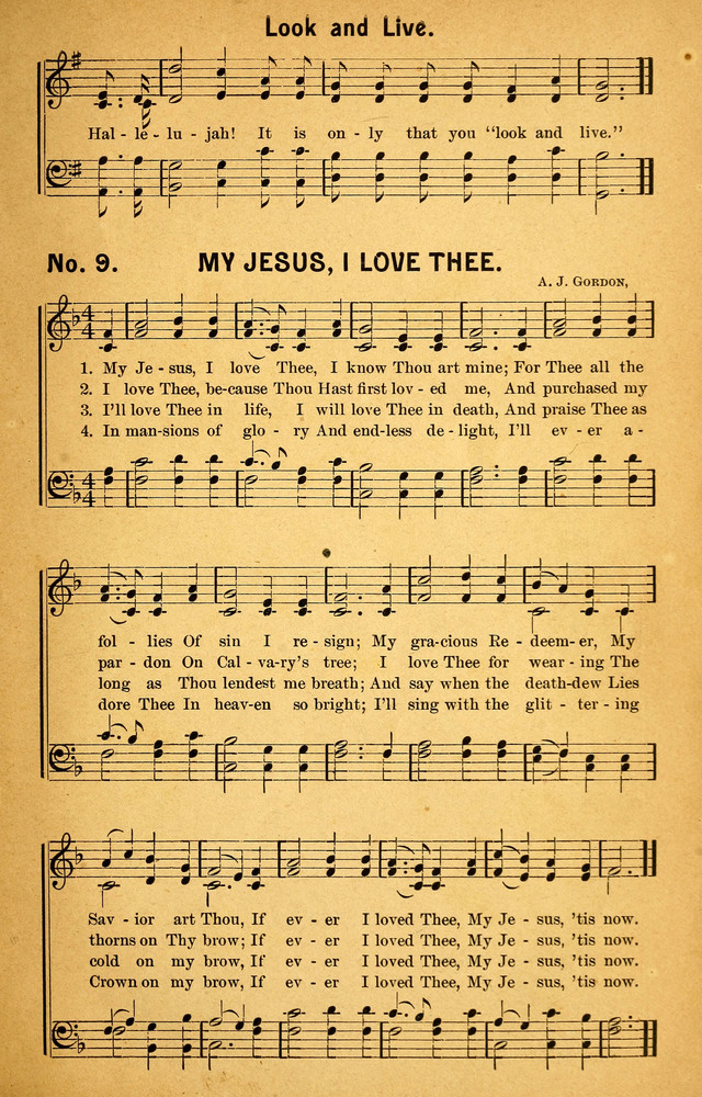 Songs of the Pentecost for the Forward Gospel Movement page 9