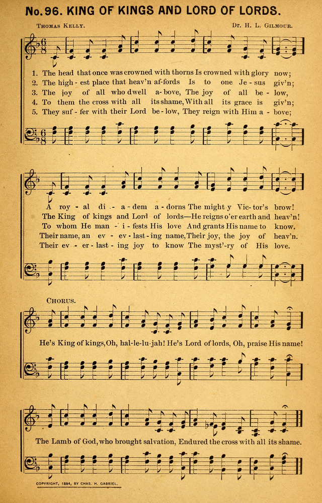 Songs of the Pentecost for the Forward Gospel Movement page 95