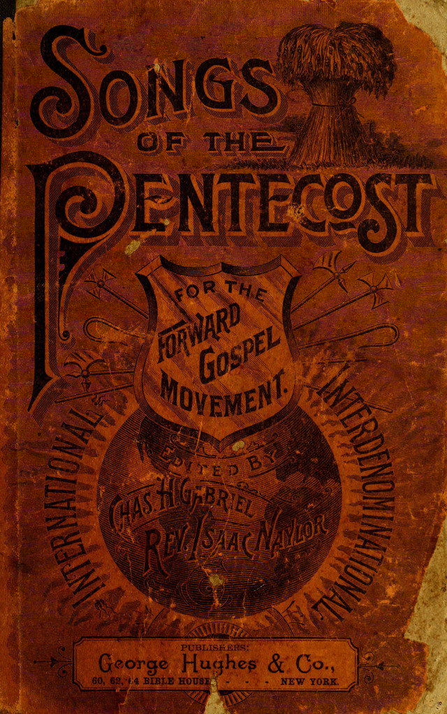 Songs of the Pentecost for the Forward Gospel Movement page cover