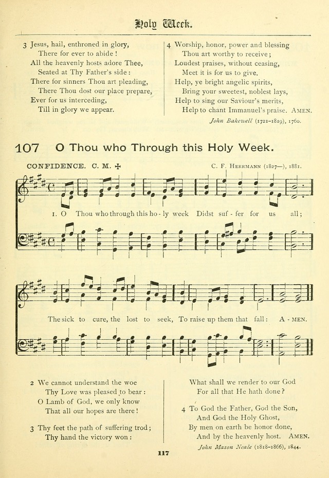 School and Parish Hymnal: with tunes page 118