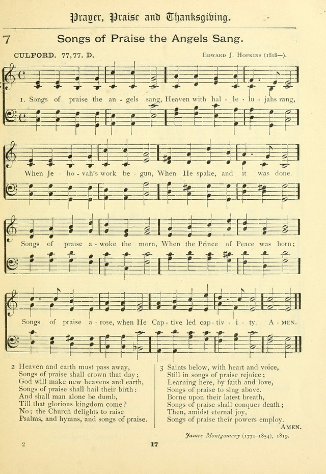 School and Parish Hymnal: with tunes page 18