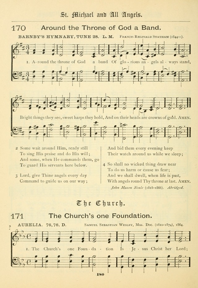 School and Parish Hymnal: with tunes page 181