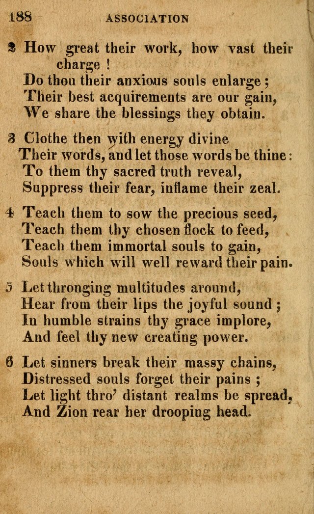 A Selection of Psalms and Hymns: done under the appointment of the Philadelphian Association (4th ed.) page 188