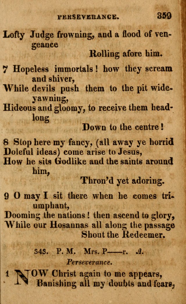 A Selection of Psalms and Hymns: done under the appointment of the Philadelphian Association (4th ed.) page 359