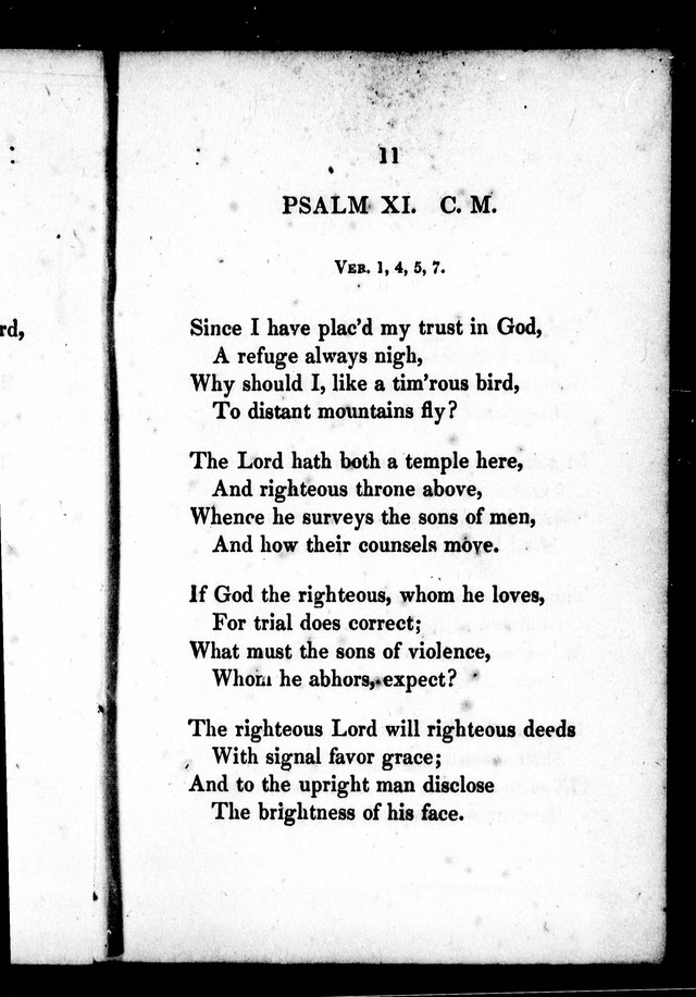 A Selection of Psalms, Hymns and Anthems, for every Sunday and principal festival throughout the year. for the use of congregations in the dioceses Quebec and Toronto. page 5