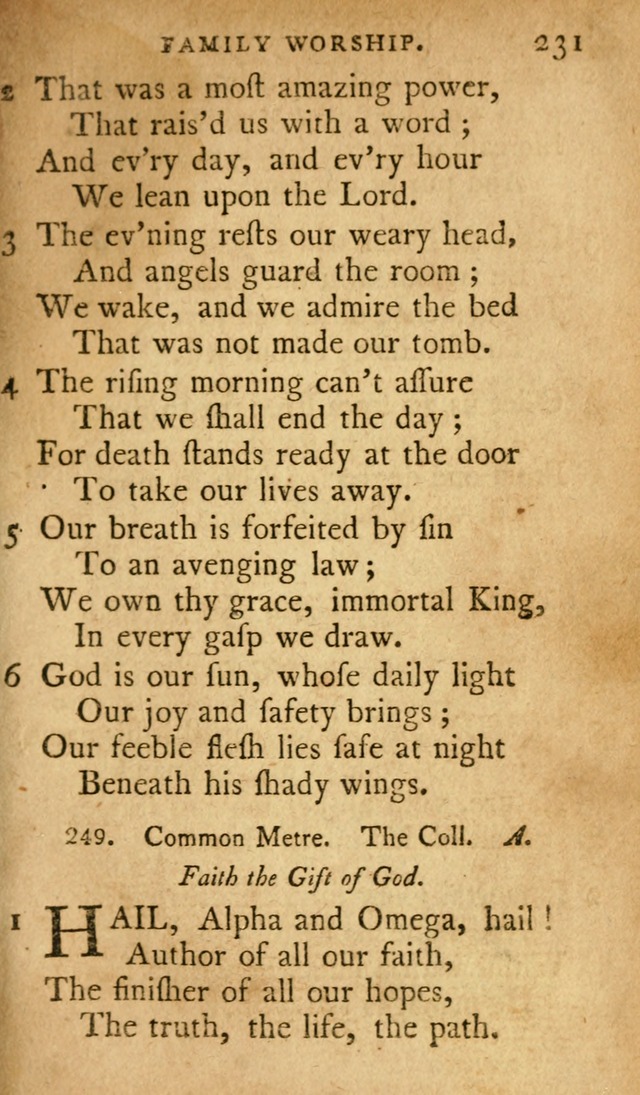 A Selection of Psalms and Hymns: done under appointment of the Philadelphian Association (2nd ed) page 247