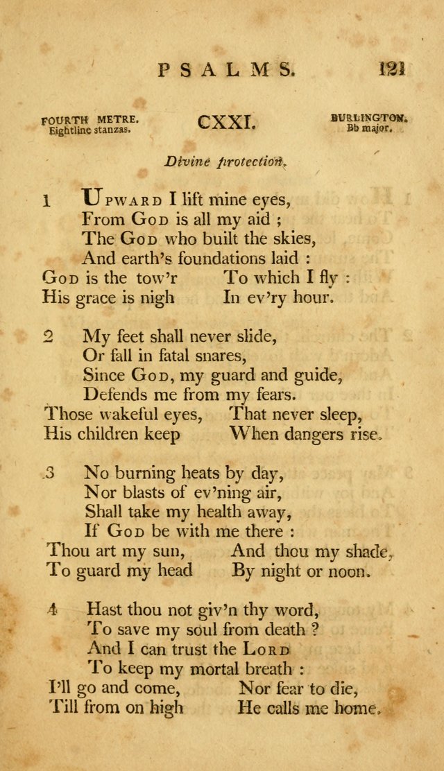 A Selection of Psalms and Hymns, Embracing all the Varieties of Subjects page 123