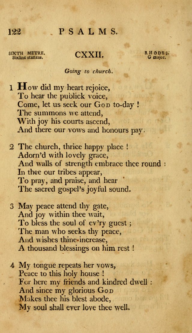 A Selection of Psalms and Hymns, Embracing all the Varieties of Subjects page 124