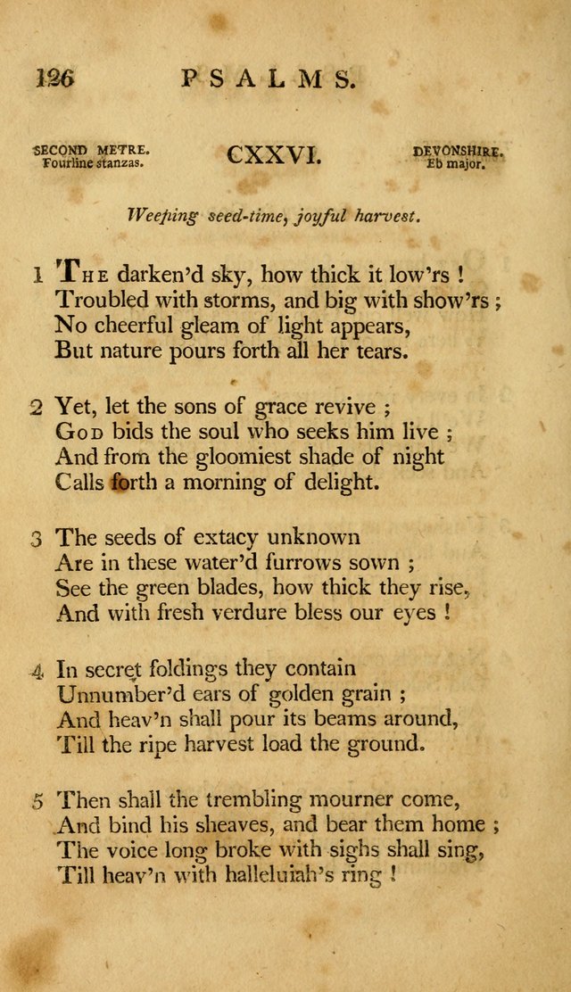 A Selection of Psalms and Hymns, Embracing all the Varieties of Subjects page 128