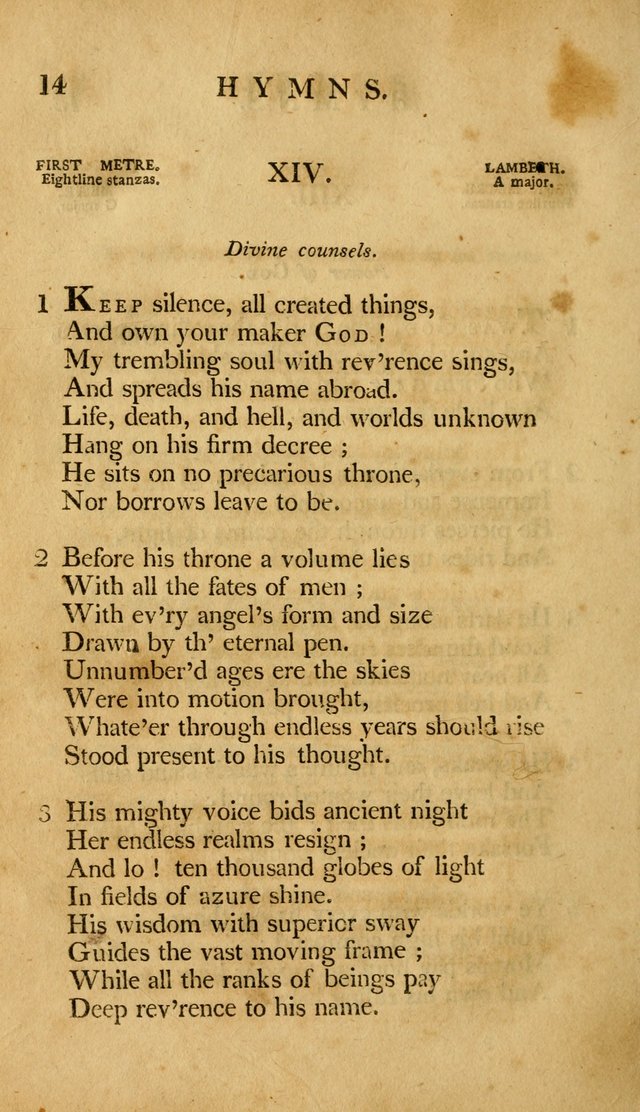 A Selection of Psalms and Hymns, Embracing all the Varieties of Subjects page 166
