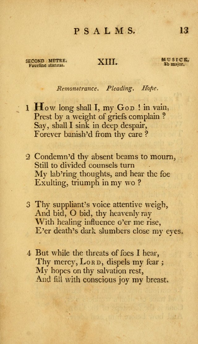 A Selection of Psalms and Hymns, Embracing all the Varieties of Subjects page 17