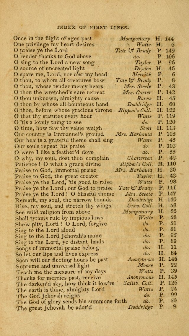 A Selection of Psalms and Hymns, Embracing all the Varieties of Subjects page 318