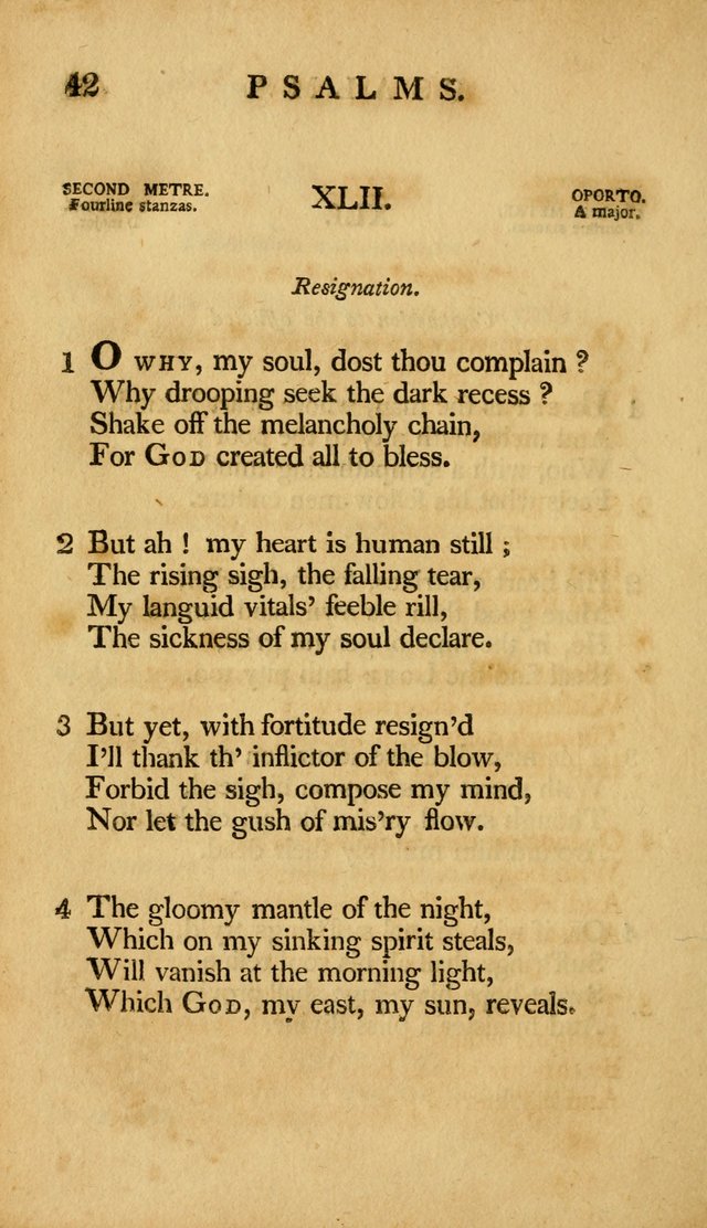 A Selection of Psalms and Hymns, Embracing all the Varieties of Subjects page 46