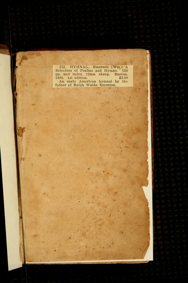 A Selection of Psalms and Hymns, Embracing all the Varieties of Subjects page v