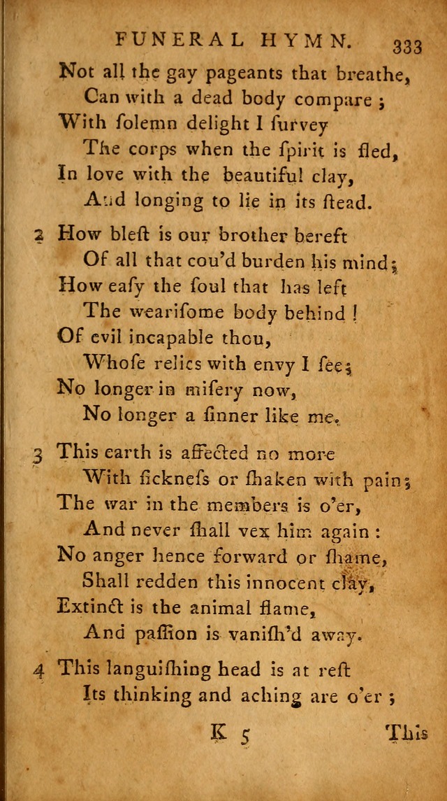 A Selection of Psalms and Hymns: done under the appointment of  the Philadelphian Association page 343