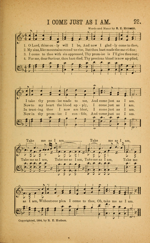 Songs of Peace, Love and Joy: for Sabbath Schools and Gospel Meetings page 23
