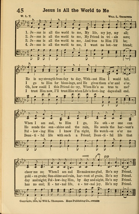 Spiritual Life Songs page 34