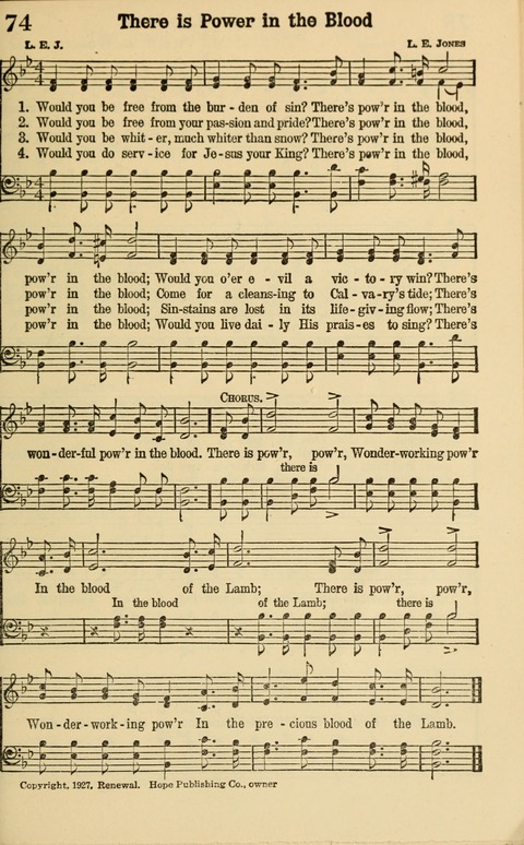 Spiritual Life Songs page 61