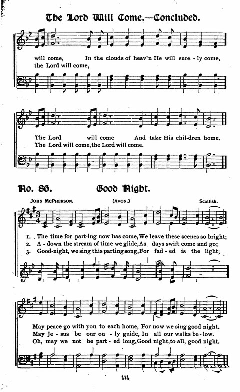 Songs and Praises: for Revivals, Sunday Schools, Singing Schools, and General Church Work page 95